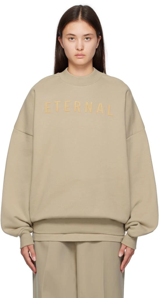 Fear of god Beige Eternal Sweatshirt 1