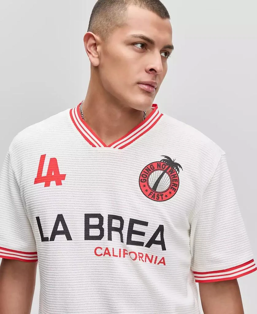 Mode of One Men's La Brea Relaxed Fit Short Sleeve Logo Jersey 2