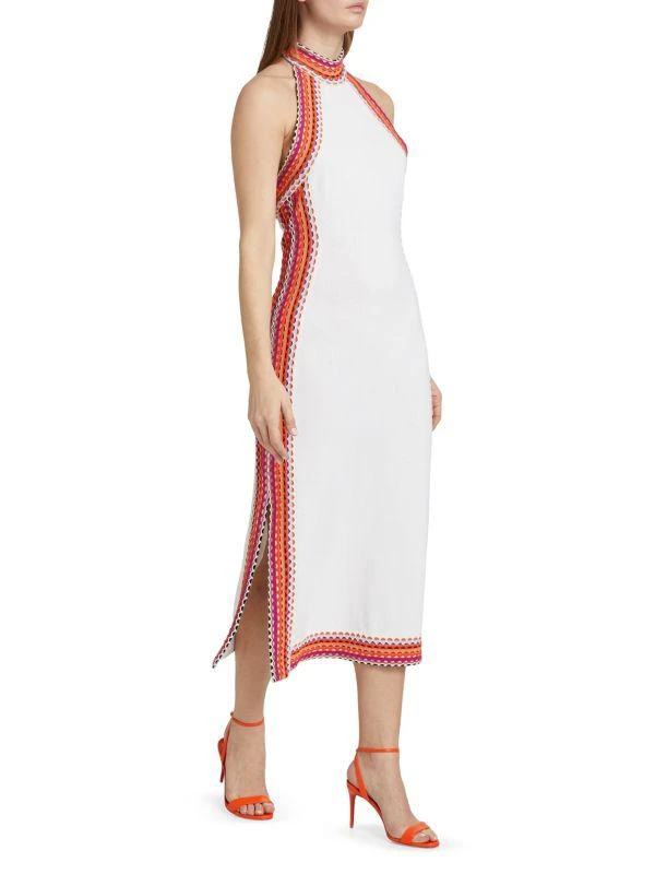 Ramy Brook Zoey Knit Halter Midi-Dress 1