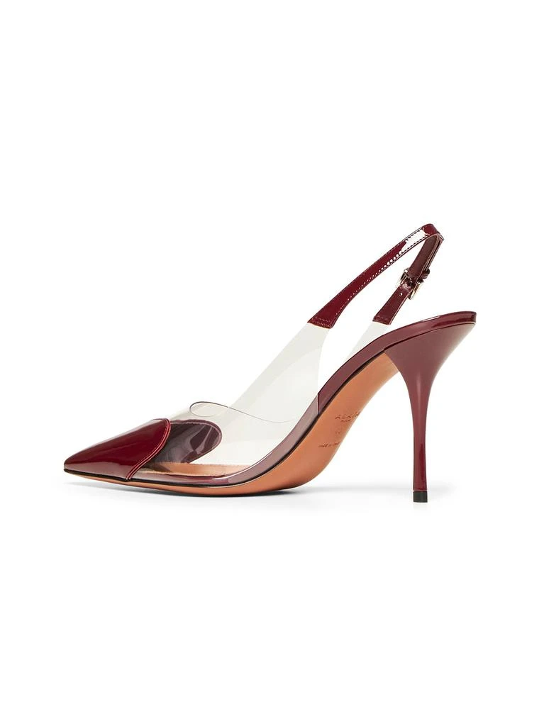 Alaia Burgundy Le C Ur Slingback Pumps 3