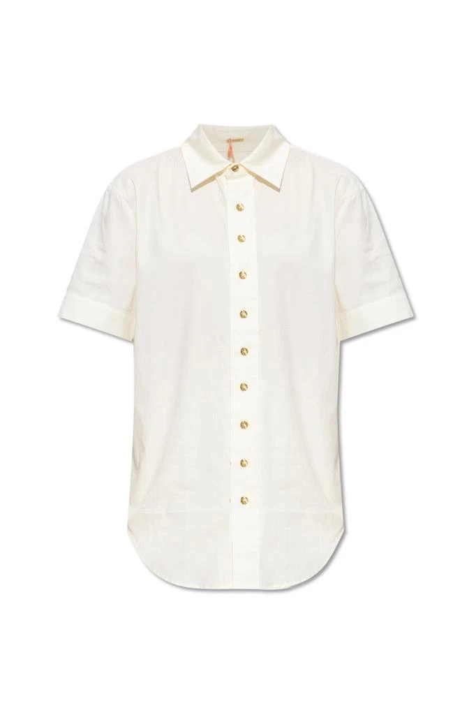 Cult Gaia ‘Rayn’ cotton shirt 1