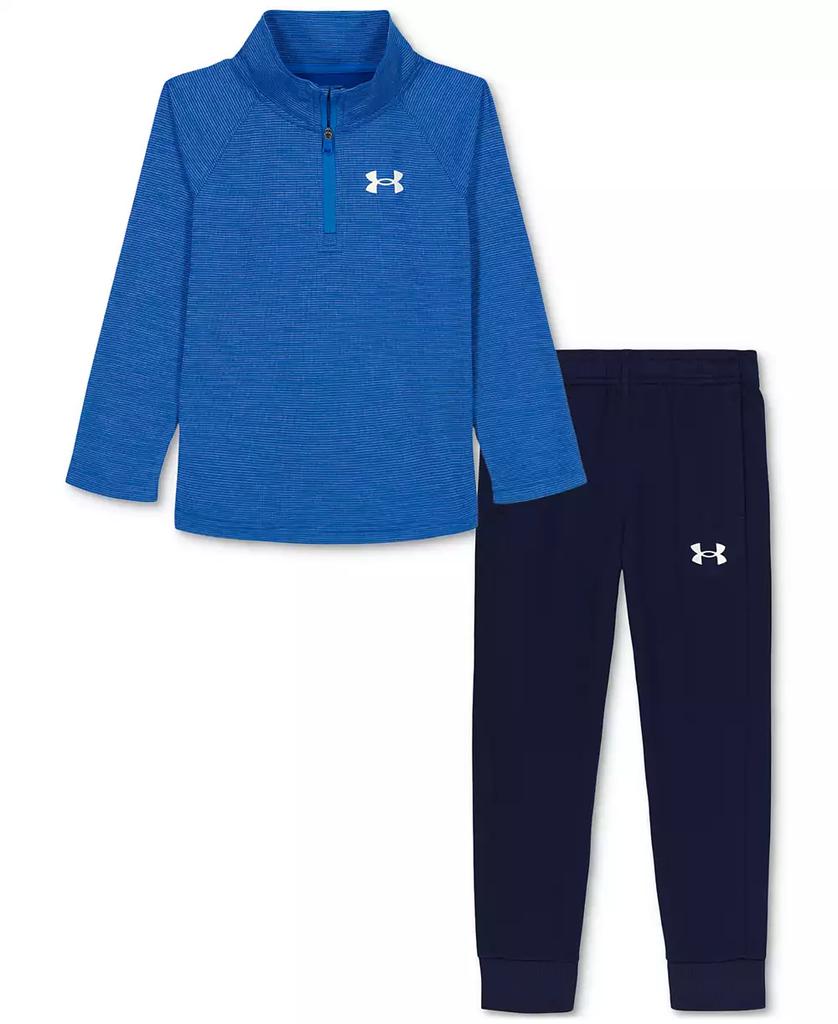 Under Armour Toddler 
Little Boys 2-Pc. Rye Bread Speed Tech 1/4-Zip Sweatshirt 
Joggers Set