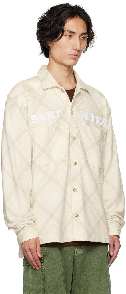 Saintwoods Off-White Unlined Shirt