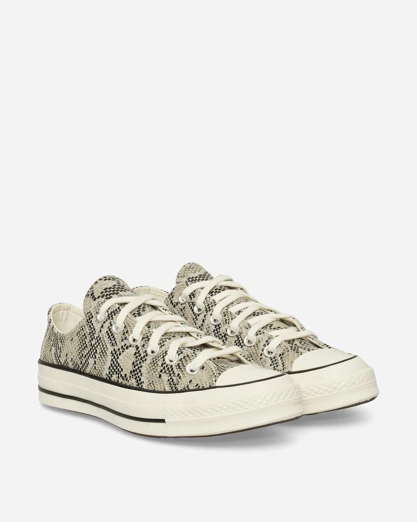 Converse Chuck 70 Faux Snakeskin Sneakers Pale Surplus / Egret / Black 2