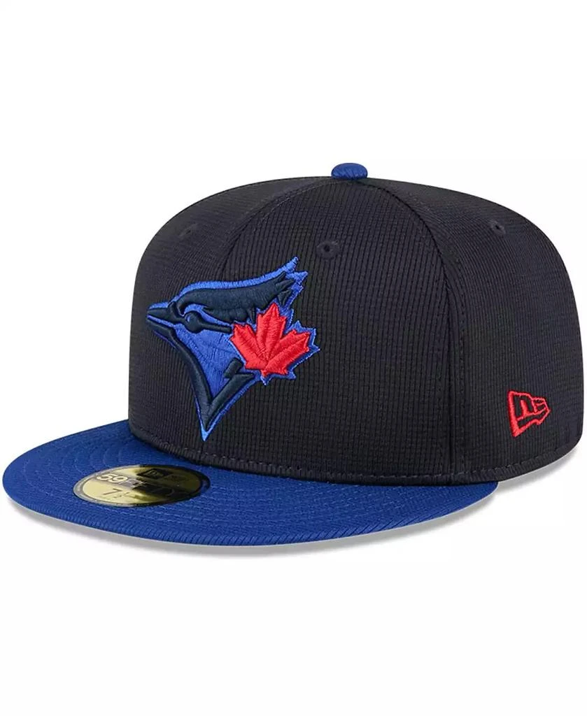 New Era Men's Navy/Royal Toronto Blue Jays City Connect Batting Practice 59FIFTY Fitted Hat 1