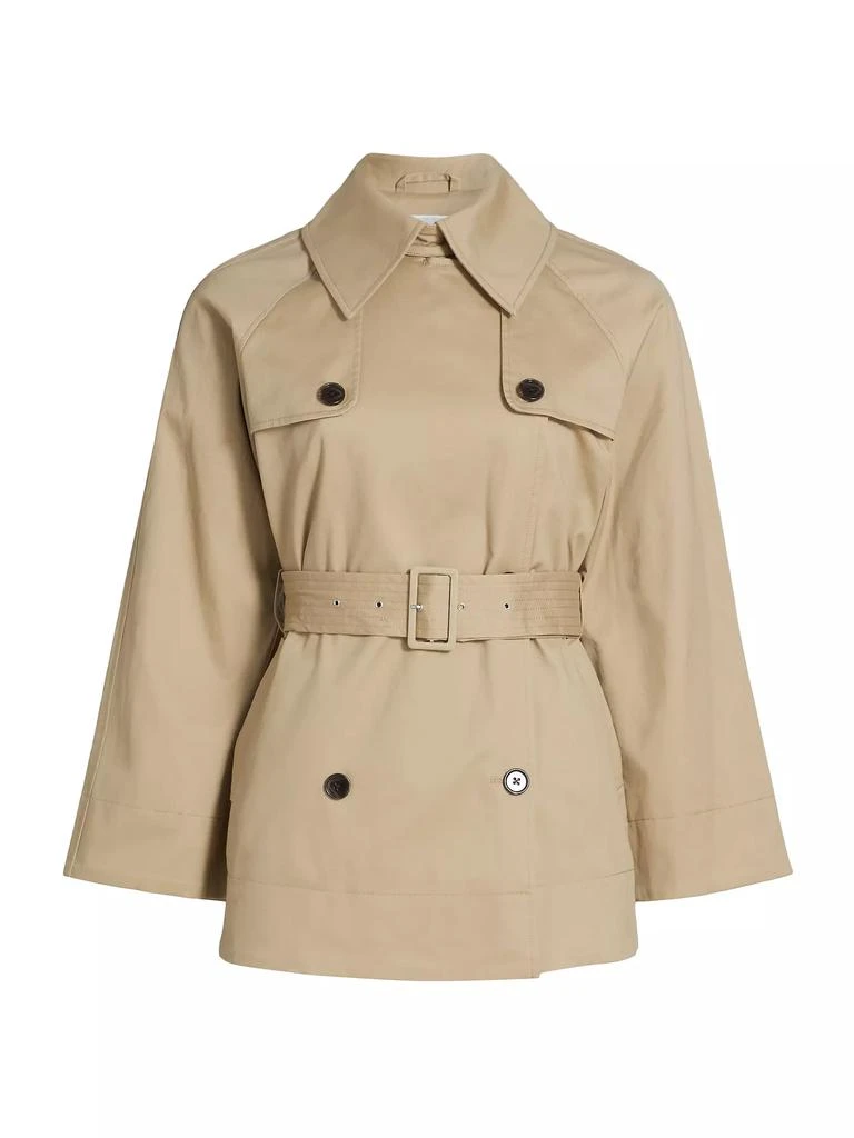 Rails Lucien Cotton Gabardine Belted Trench Jacket 1