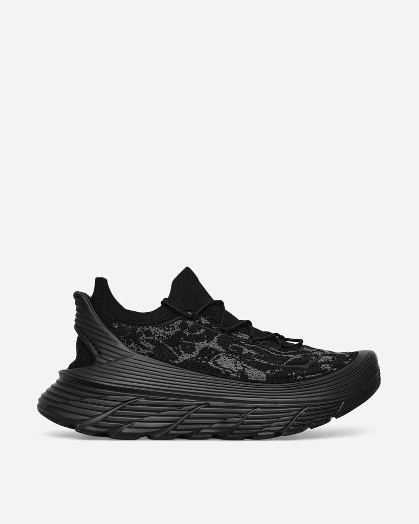 Hoka One One Restore Chukka Stealth / Tech Sneakers Carbon Black 1