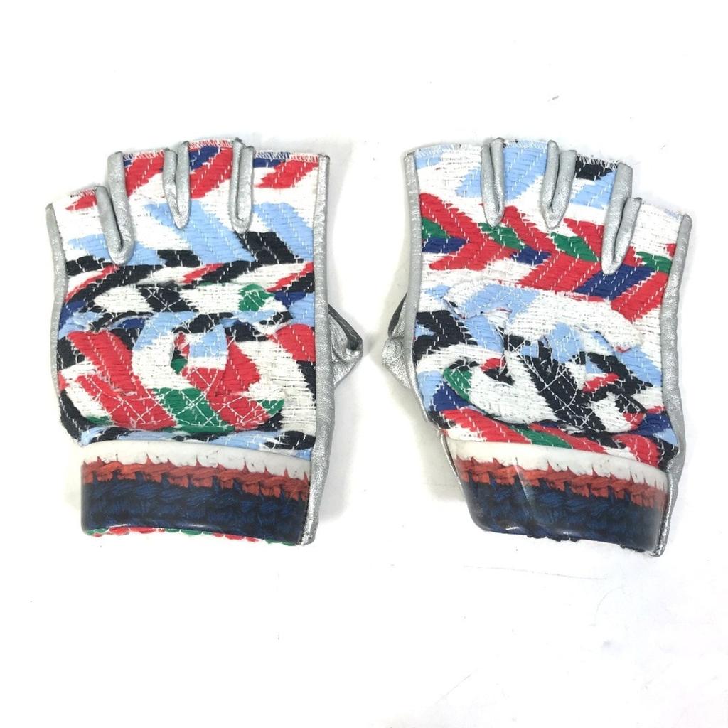 Chanel Color Leather Warm Gloves (Pre-Owned)