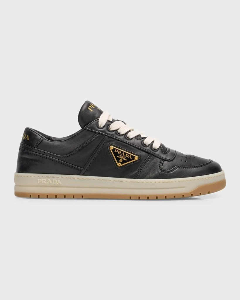 Prada Leather Low-Top Sneakers 1