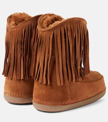INUIKII Cowboy Fringes suede snow boots 2