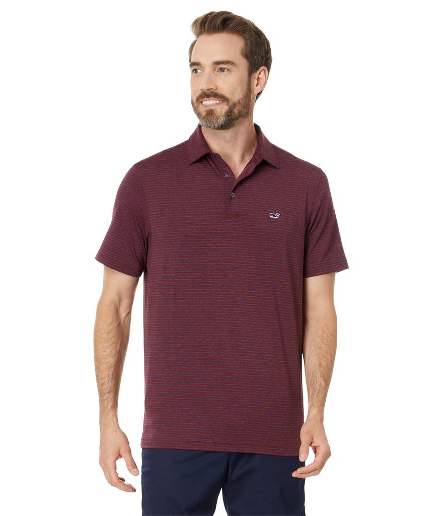 Vineyard Vines Bradley Stripe Sankaty Polo