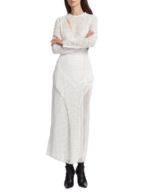 proenza schouler lace dress Proenza Schouler Rainer Dress in Stretch Lace - Black