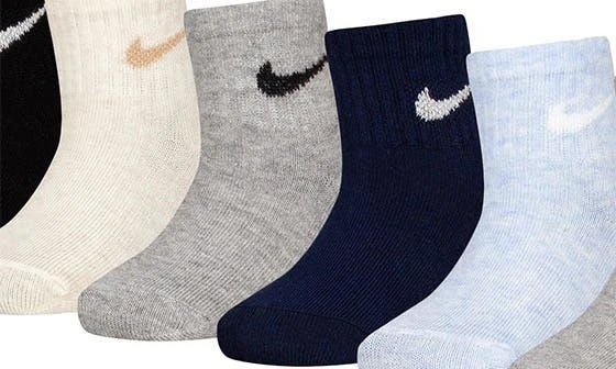 NIKE Assorted 6-Pack Cotton Blend Socks 3