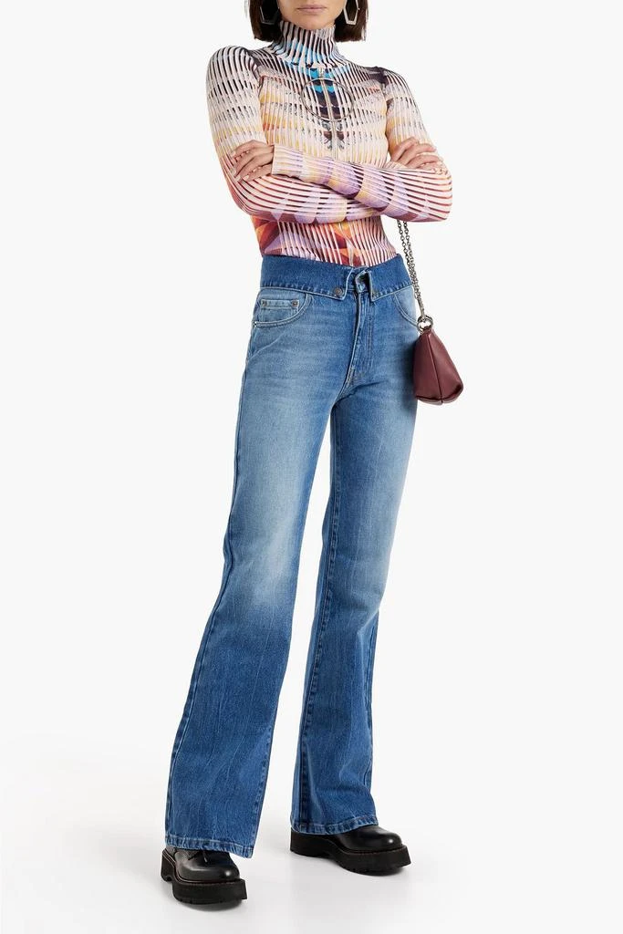 SER.O.YA Valerie high-rise flared jeans 2