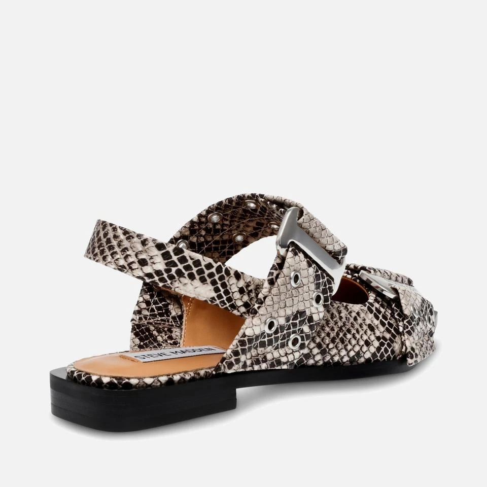 Steve Madden STEVE MADDEN WOMEN'S GRAND AVE FAUX LEATHER FLATS 4