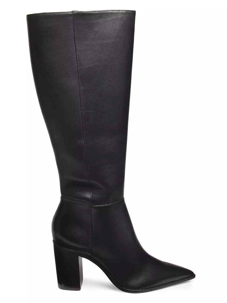 Schutz Mikki Up 90MM Leather Block-Heel Boots 1