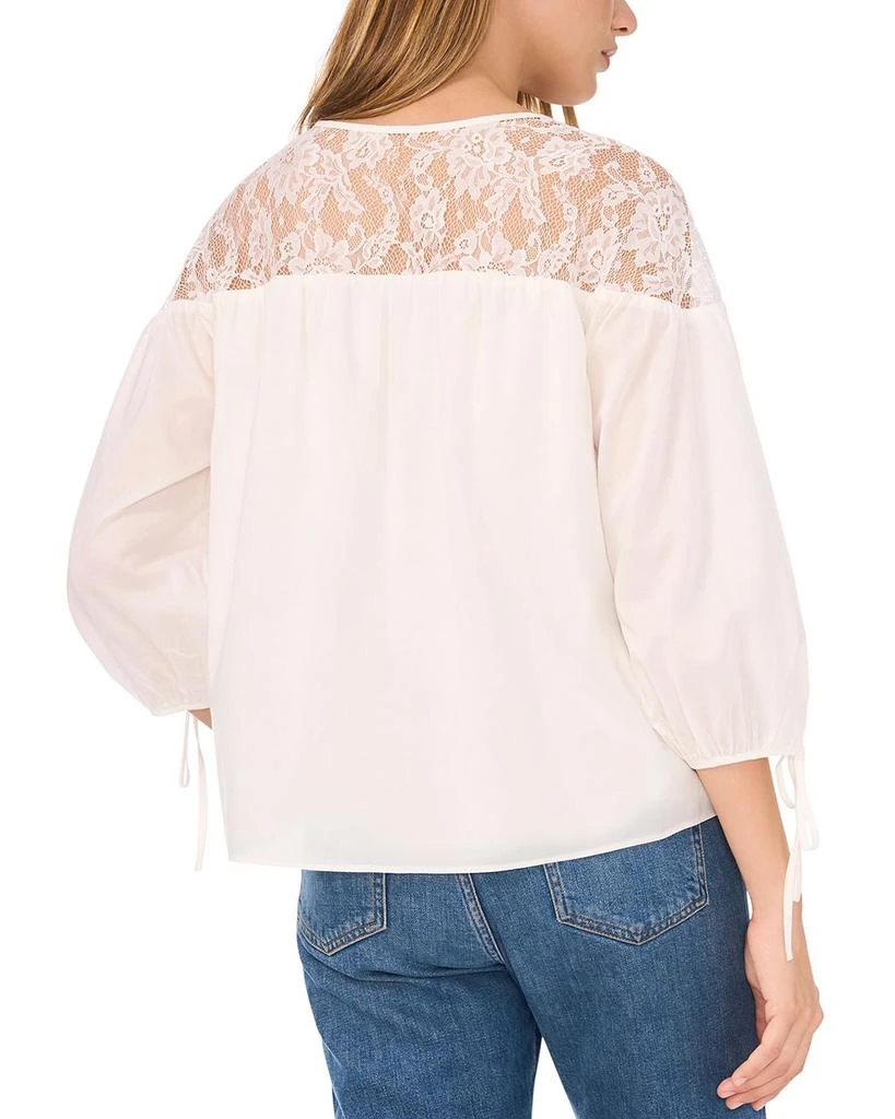 1. State Lace Trim Blouse 4