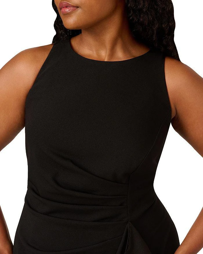 Adrianna Papell Ruched Crepe Dress 2