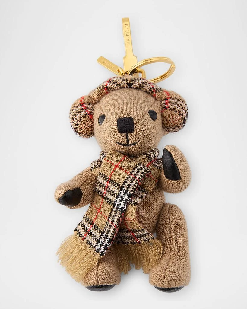 Burberry Thomas Check Earmuffs 
Scarf Bear Bag Charm