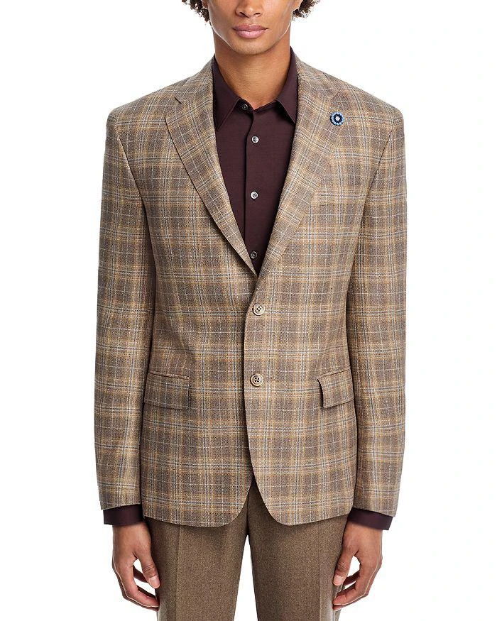 Hart Schaffner Marx New York Plaid Regular Fit Sport Coat 3