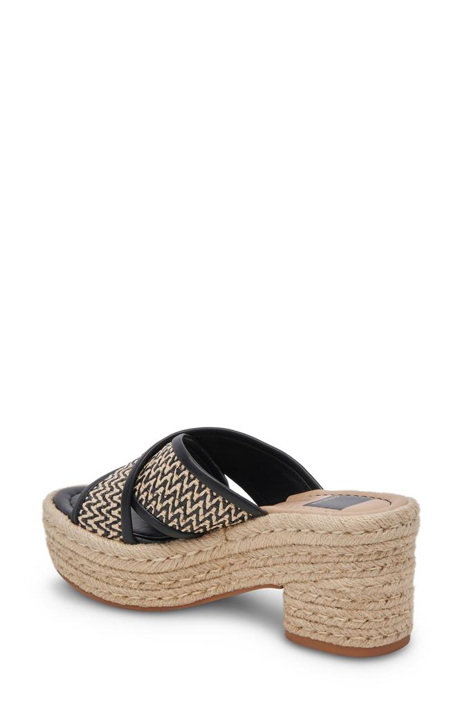 Dolce Vita Eldora Espadrille Platform Slide Sandal