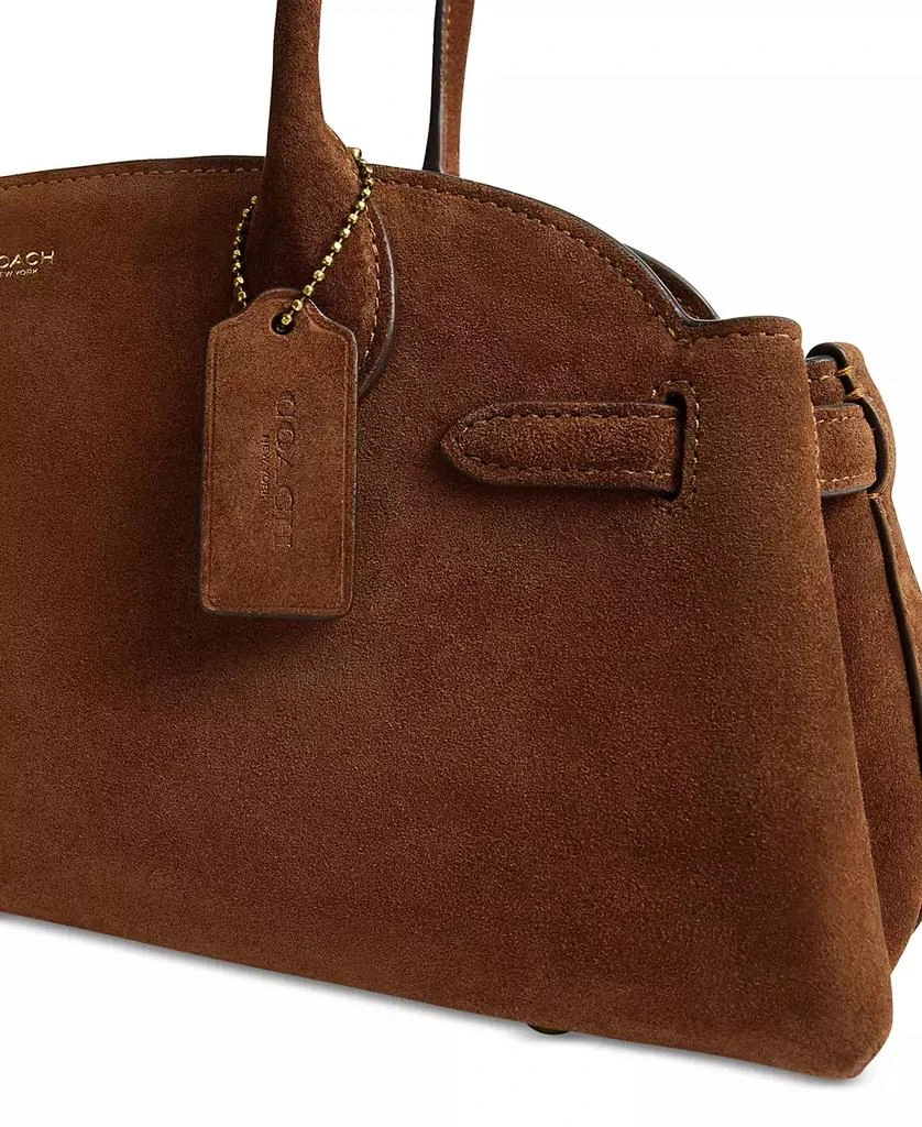 Coach Suede Empire Carryall 34 6