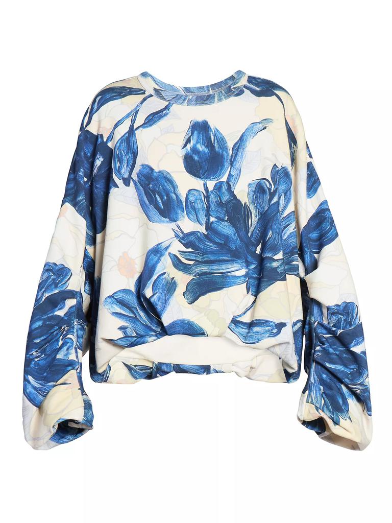 Shop Hannett Floral Bubble Sweater on Sale at BeyondStyle