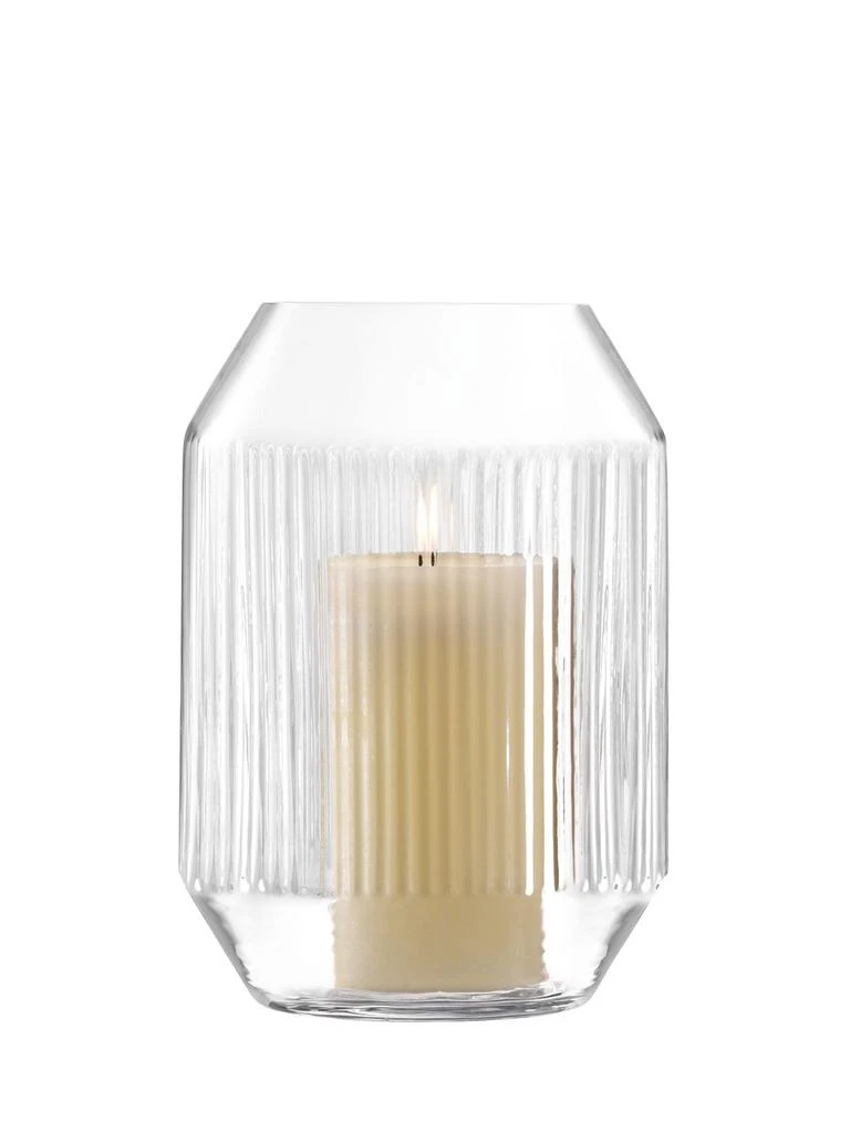 LSA International Rotunda lantern-vase h26cm clear 1
