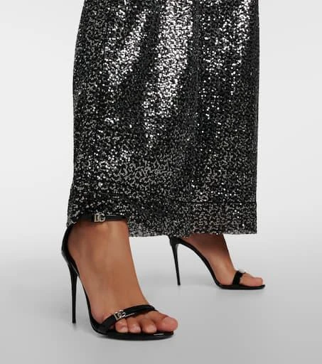 Dolce & Gabbana Patent leather sandals 4