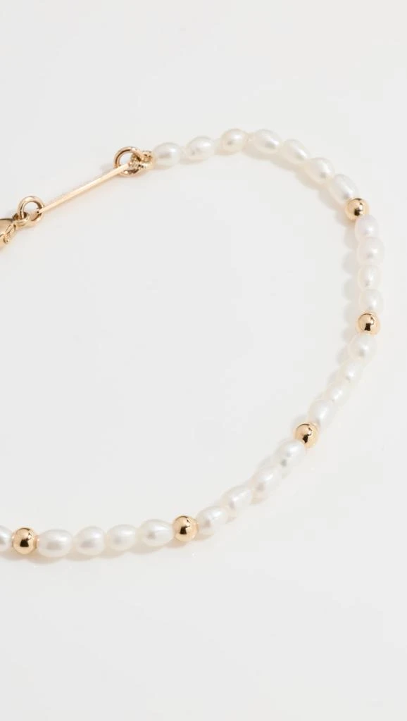 Zoe Chicco 14k Gold Pearl Bead Bracelet 3