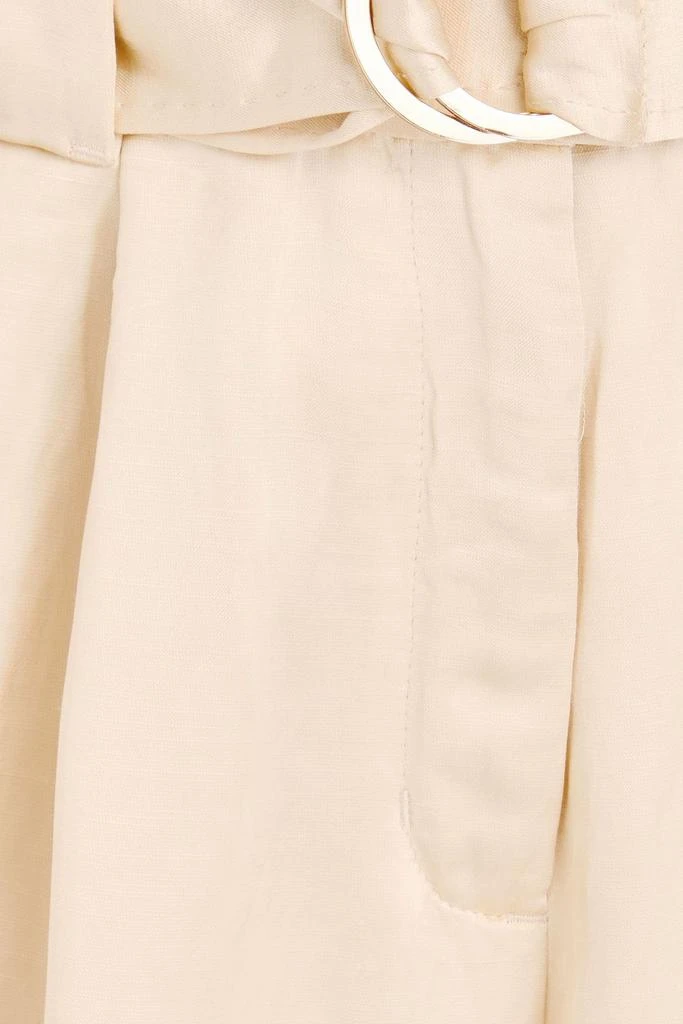 Zimmermann Pleated shantung wide-leg pants 4