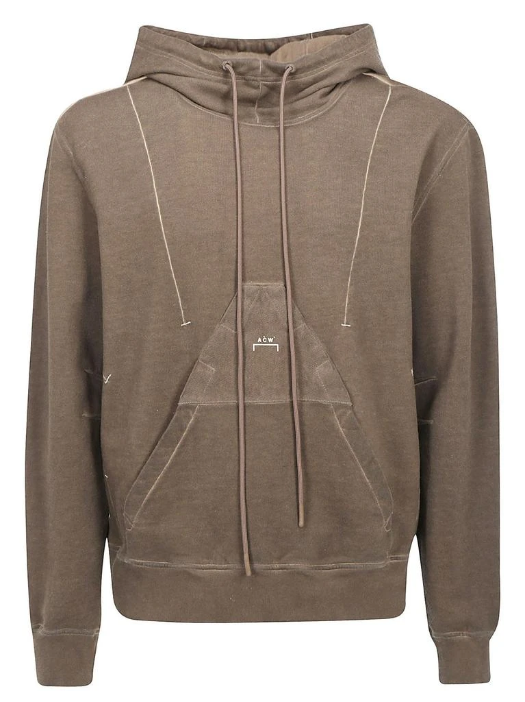 Diesel Diesel Red Tag X A-Cold-Wall* Logo Printed Hoodie 1