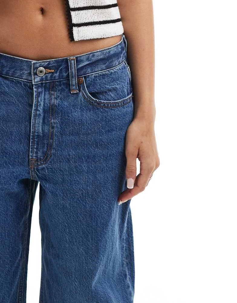 Abercrombie & Fitch Abercrombie & Fitch ultra loose low rise jean in mid blue 3