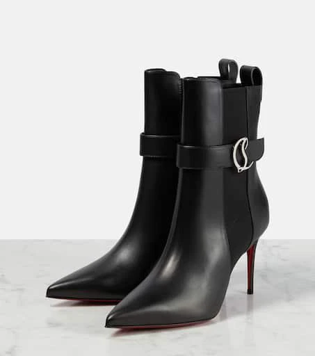 Christian Louboutin CL Chelsea leather ankle boots 5