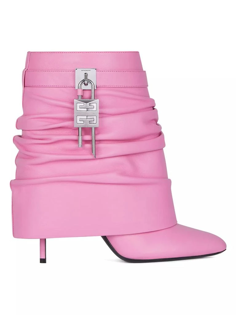 Givenchy Shark Lock Stiletto Ankle Boots in Nappa Leather 1