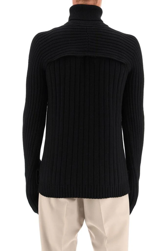Fendi Fendi Turtleneck Rib-Knit Sweater 5