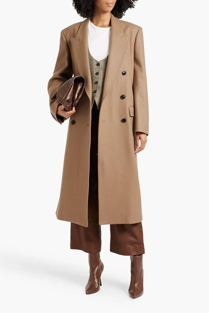 Nili Lotan Edmont double-breasted wool-blend felt coat 2