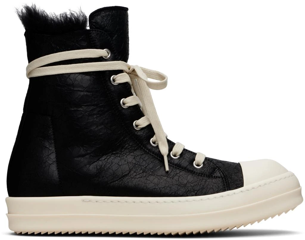 Rick Owens Black Concordians Sneakers 1