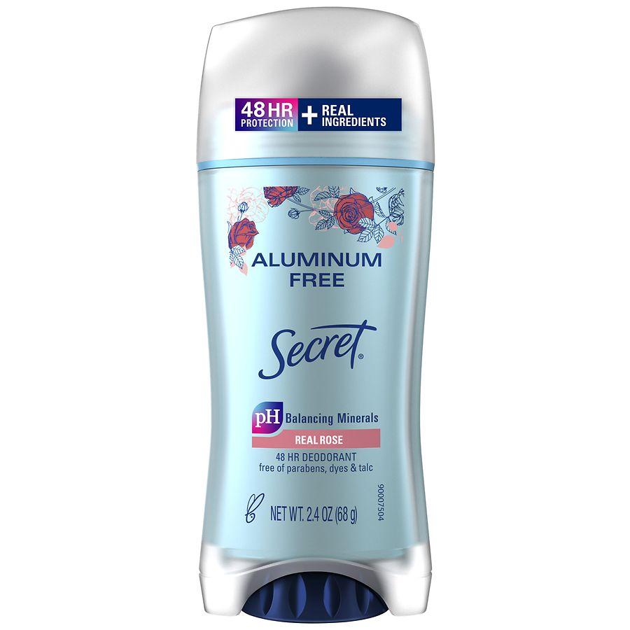 Secret Aluminum Free Deodorant Real Rose