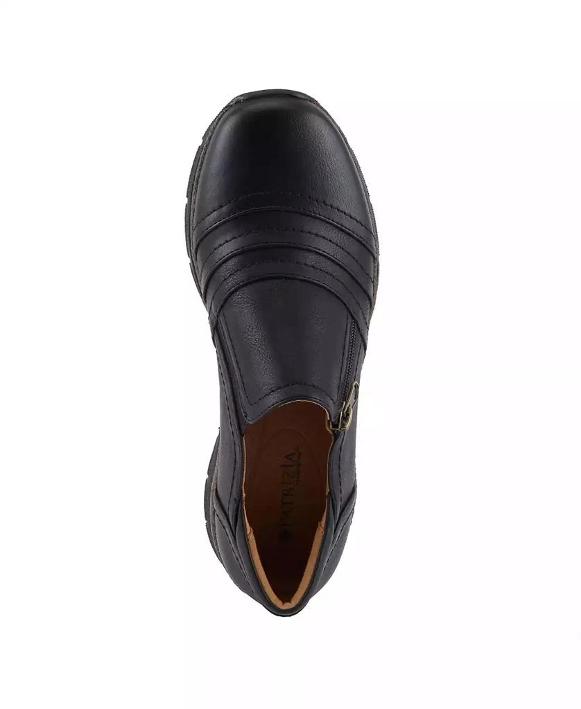 PATRIZIA Women's RIGNY Slip-On Wedge Shoes with Tonal Stitching and Zipper Detail 3