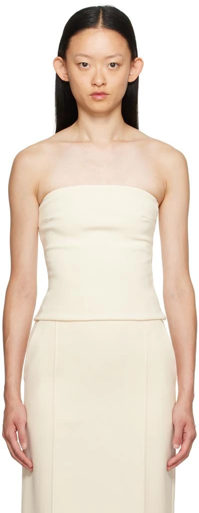 Esse Studios Beige Straight Neck Camisole 1