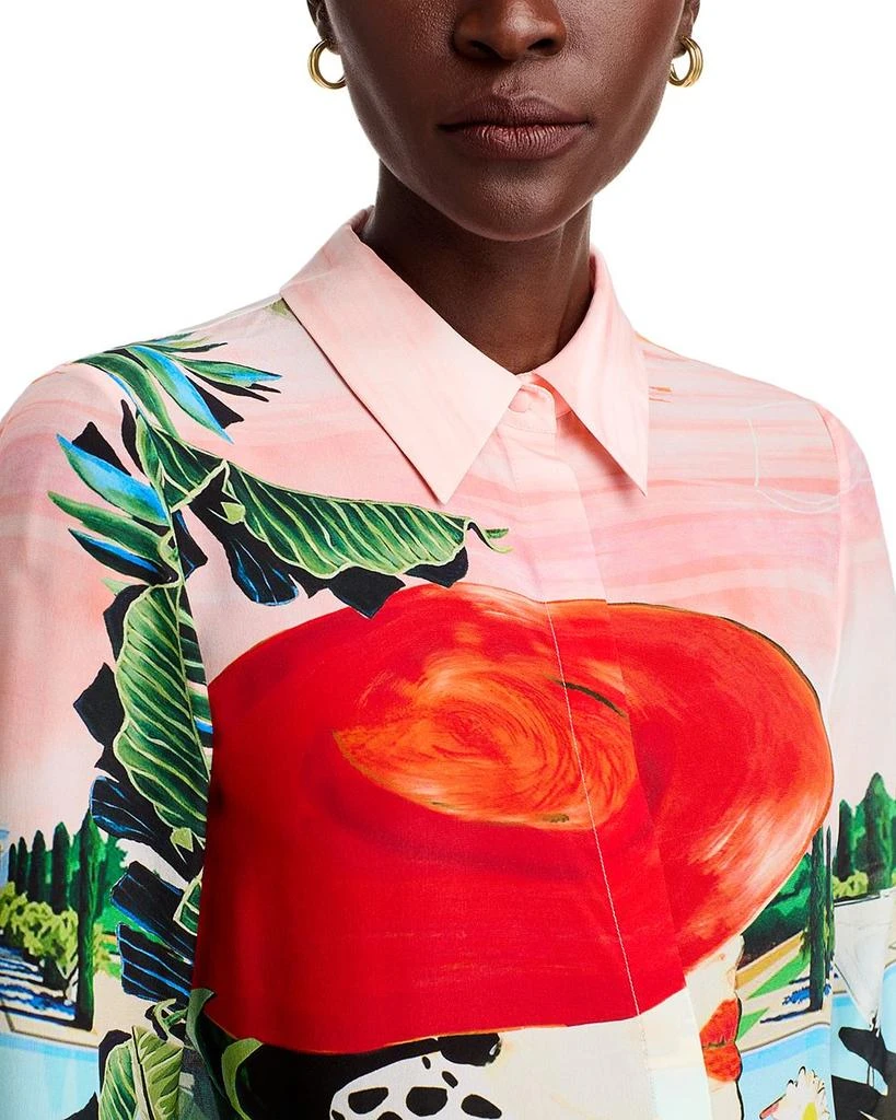 Alice + Olivia Willa Silk Blouse 5