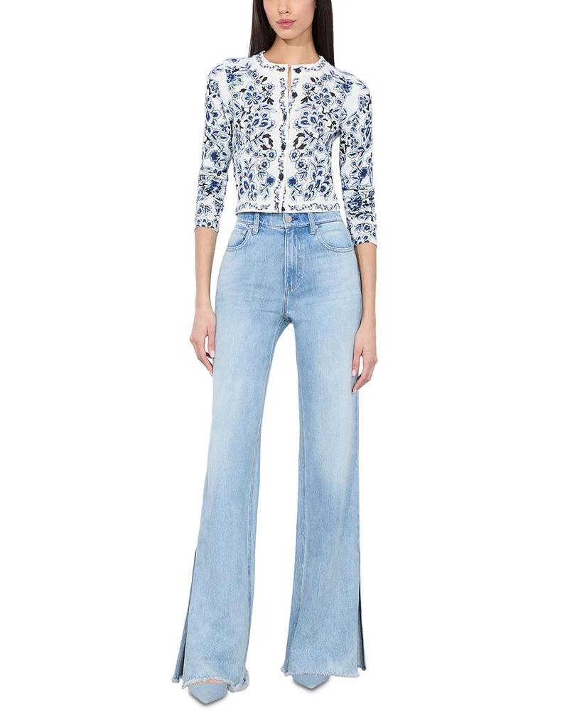 Alice + Olivia Carson Floral Cardigan 2