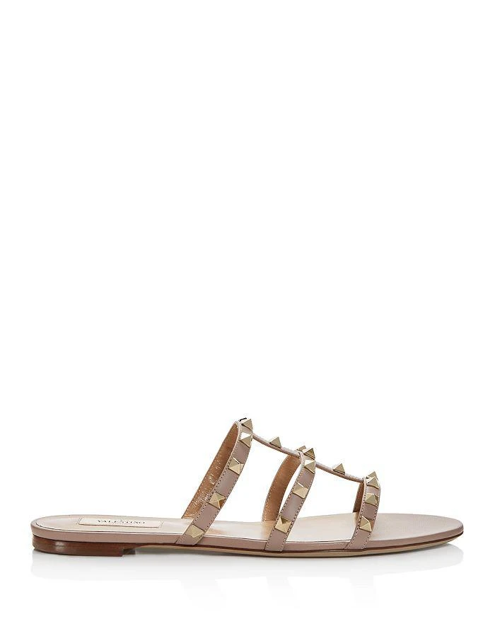 Valentino Women's Rockstud Slide Sandals 3