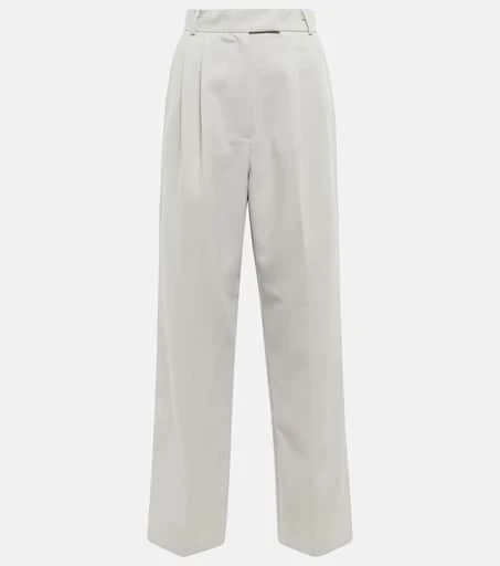The Frankie Shop Bea high-rise straight pants 1