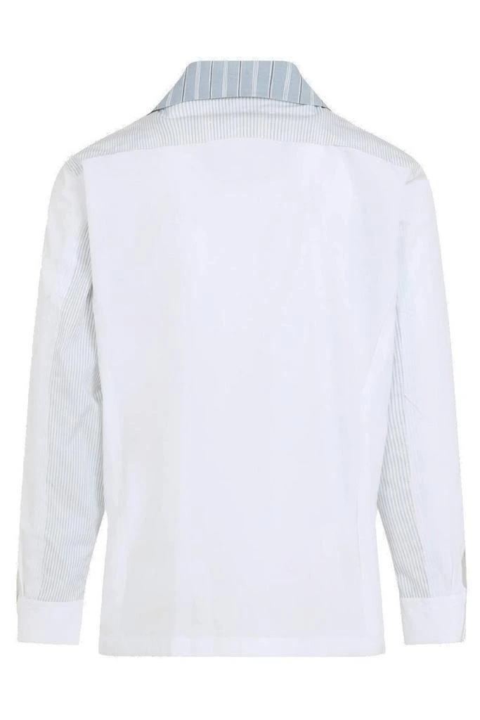 MAISON MARGIELA Maison Margiela Patchwork Pinstripe Shirt 2