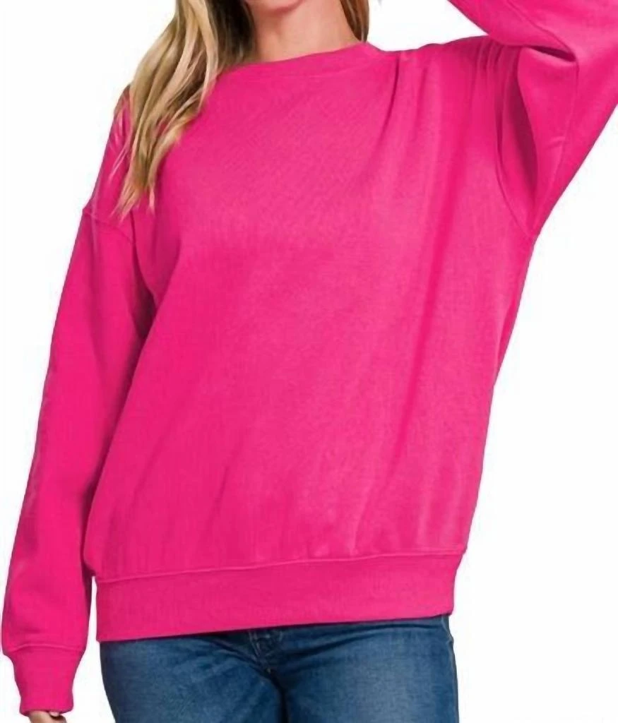 ZENANA Zenana - Fleece Sweatshirt 2