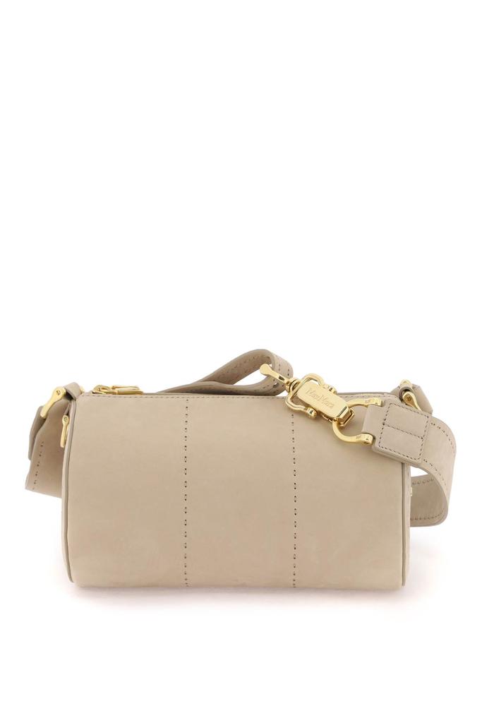 MAX MARA suede leather crossbody bag