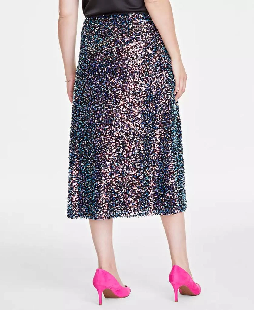 On 34th Women's Multi Sequin Midi Skirt, Created for Macy's 4