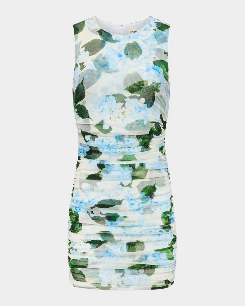 sallie mini dress Nation Los Angeles Sallie Short-Sleeve Popover Mini Dress